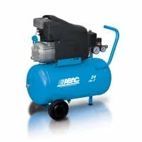 ABAC Pole Position Air Compressor L20 - Oil Lubricated, 24L, 2HP, 7.8 CFM