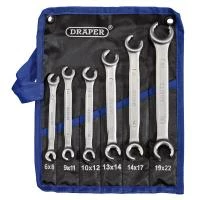 Draper 17759 Flare Nut Spanner Set - 6 Piece