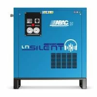ABAC LN0 A29 27 T2 DOL Belt Drive Silent Air Compressor - Integrated 27L Air Receiver Oil-Lubricated Stationary 8.9 CFM 2 HP 400V