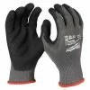 Milwaukee Cut Level 5 Dipped Gloves - Medium -Air Compressors Sales 4932471424 hero 1 6