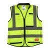 Milwaukee Premium Hi-Visibility Vest - Yellow (L/XL) 1 Milwaukee Premium Hi-Visibility Vest - Yellow (L/XL) -Air Compressors Sales 4932471896 hero 1 3