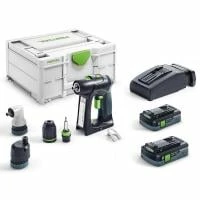 Festool 576443 Cordless Drill C 18 HPC 4 0 I-Set