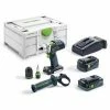 Festool 576461 Cordless Drill DRC 18/4 5 2/4 0 I-Plus -Air Compressors Sales 576461