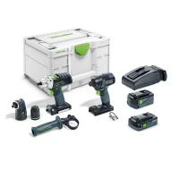 Festool 576489 Cordless Impact Drill TID18 5 2/4 0 I-Set PDC18
