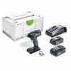 Festool 576484 Cordless Impact Drill TID 18 HPC 4 0 I-Plus