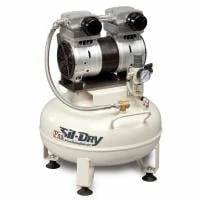 Fini 24L OF 720 Sil-Dry Open Air Compressor - 3 CFM 1.0 HP