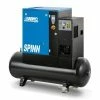 ABAC 4152055001 Screw Air Compressor - SPINN7 5E 10 400/50 200 E CE Receiver Mounted With Dryer 200L 34.7CFM 10Bar 10HP