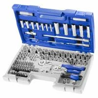 Expert By Facom E034805 98 Piece 1/4″ & 1/2″ Drive Socket Set