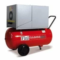 Fini 90L Professional Pulsar Silenced Oil Free Air Compressor - 11.3 CFM 3 HP 3 Fini 90L Professional Pulsar Silenced Oil Free Air Compressor - 11.3 CFM 3 HP