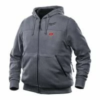 Milwaukee M12HHGREY3-0 Grey Premium Heated Hoodie (Extra Large)