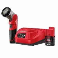 Milwaukee M12TLED-201 M12 12V LED Torch Light Kit - 2.0Ah Battery And Charger 3 Milwaukee M12TLED-201 M12 12V LED Torch Light Kit - 2.0Ah Battery And Charger