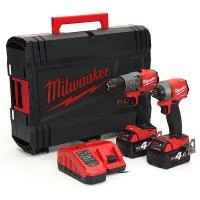 Milwaukee M18FPP2A2-402X GEN3 Brushless Fuel Twin Pack