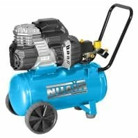 Nuair S-B4CA304FPS572 24 Litre Silenced Oil-less Air Compressor - 7.1 CFM 1.5 HP