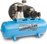 Nuair 270 Litre Professional Blue Star Two-Stage Belt Drive Air Compressor - 29.7 CFM 7.5 HP