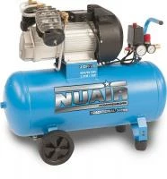 Nuair 50 Litre Lubricated Direct Drive Air Compressor - 12.6 CFM 3 HP