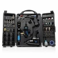 SGS 71pcs Air Tool Kit - Impact Wrench, Die, Hammer, Ratchet & Grinder