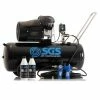 SGS 100 Litre Direct Drive Air Compressor & Starter Kit - 14.6CFM 3.0HP 100L -Air Compressors Sales sc100v k0 v2