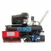 SGS 100 Litre Direct Drive Air Compressor & Heavy Duty Ratchet Kit - 14.6CFM 3.0HP 100L -Air Compressors Sales sc100v k7 v2