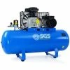 SGS 150 Litre Air Compressor - 14CFM 3HP 150L | With FREE Oil -Air Compressors Sales sc150b belt drive 1