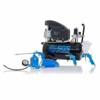 SGS 24 Litre Direct Drive Air Compressor & 5 Piece Tool Kit - 5.5 CFM, 1.5 HP 3 SGS 24 Litre Direct Drive Air Compressor & 5 Piece Tool Kit - 5.5 CFM, 1.5 HP
