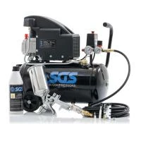 SGS 24 Litre Direct Drive Air Compressor & Spray Gun Kit - 5.5 CFM, 1.5 HP 3 SGS 24 Litre Direct Drive Air Compressor & Spray Gun Kit - 5.5 CFM, 1.5 HP