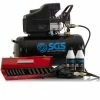 SGS 50 Litre Direct Drive Air Compressor & 1/2” Impact Wrench Kit With Sockets - 9.6CFM 2.5HP 50L -Air Compressors Sales sc50h k7 v2