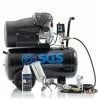 SGS 50 Litre Direct Drive Air Compressor With Spray Gun Kit - 14.6CFM 3.0HP 50L -Air Compressors Sales sc50v k2 v2