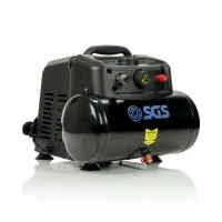 SGS Mighty Mini Direct Drive Oil-Less Air Compressor - 6.3CFM 1.5HP 6L