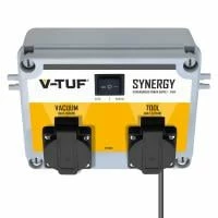 V-TUF VTM160 SYNERGY - 240V Autoswitch Workshop Tool & Vacuum Syncing Switch