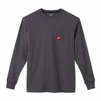 Milwaukee 4933478240 Heavy Duty Pocket Shirt - Grey (Extra Large)