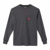 Milwaukee 4933478237 Heavy Duty Pocket Shirt - Grey (Small)