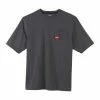 Milwaukee WTSSG Heavy Duty Pocket T-Shirt - Grey 2 Milwaukee WTSSG Heavy Duty Pocket T-Shirt - Grey -Air Compressors Sales wtssg 2